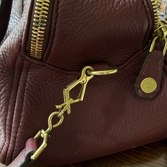 JCrew Crossbody Hobo Pebble Leather Bag - Picture 2 of 6